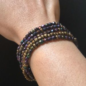 NEW🌺 5 Handmade Bracelets Beads